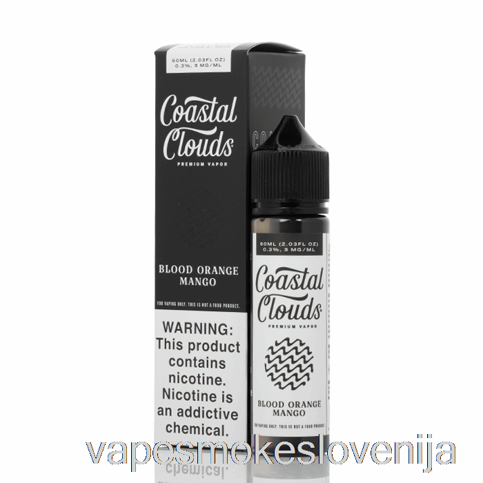 Vape Petrol Krvava Pomaranča Mango - Obalni Oblaki Co. - 60 Ml 6 Mg